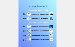 1ère journée de championnat