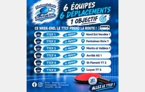 1ère journée de championnat Séniors