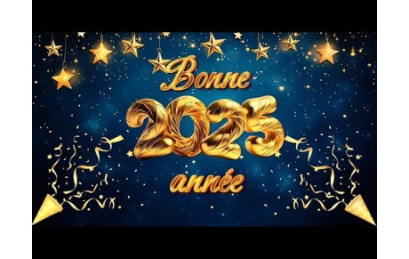Bonne année 2025